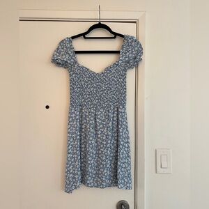 Reformation - Women’s mini dress (blue/white floral, size m)